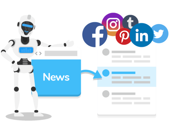 AI Social Media Automation — our uNaice News-Stream